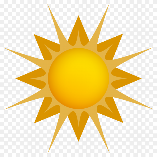 Detail Transparent Background Sun Nomer 15