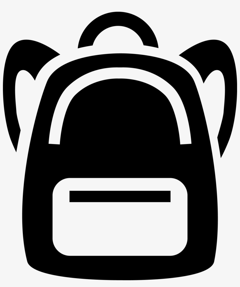 Detail Transparent Backpack Clipart Nomer 15