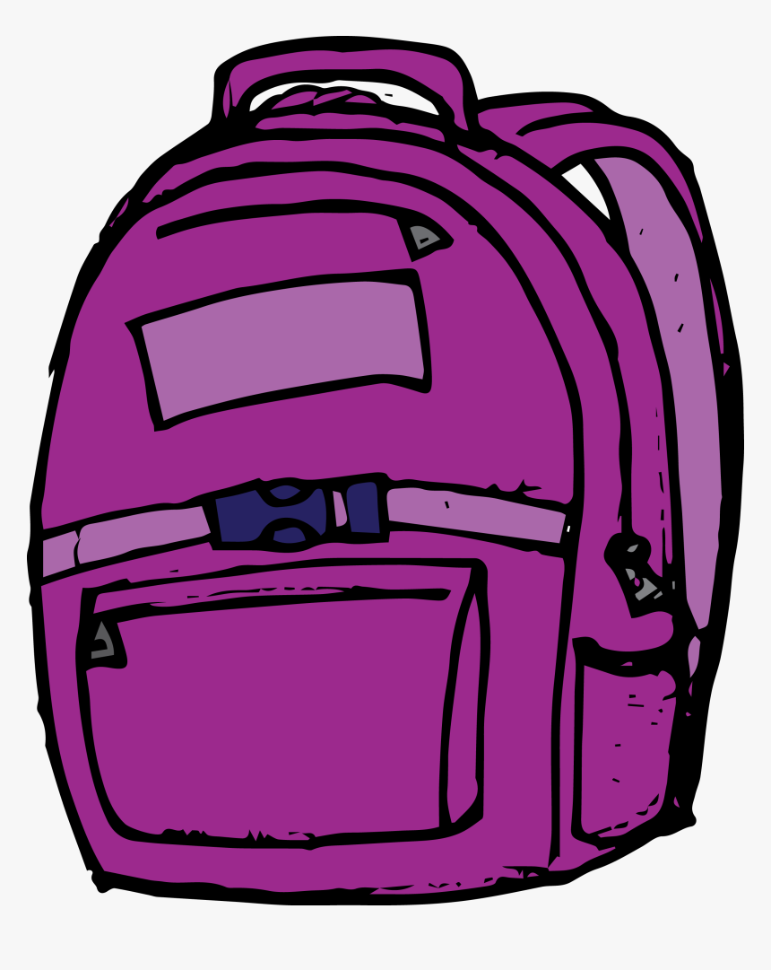 Detail Transparent Backpack Clipart Nomer 19