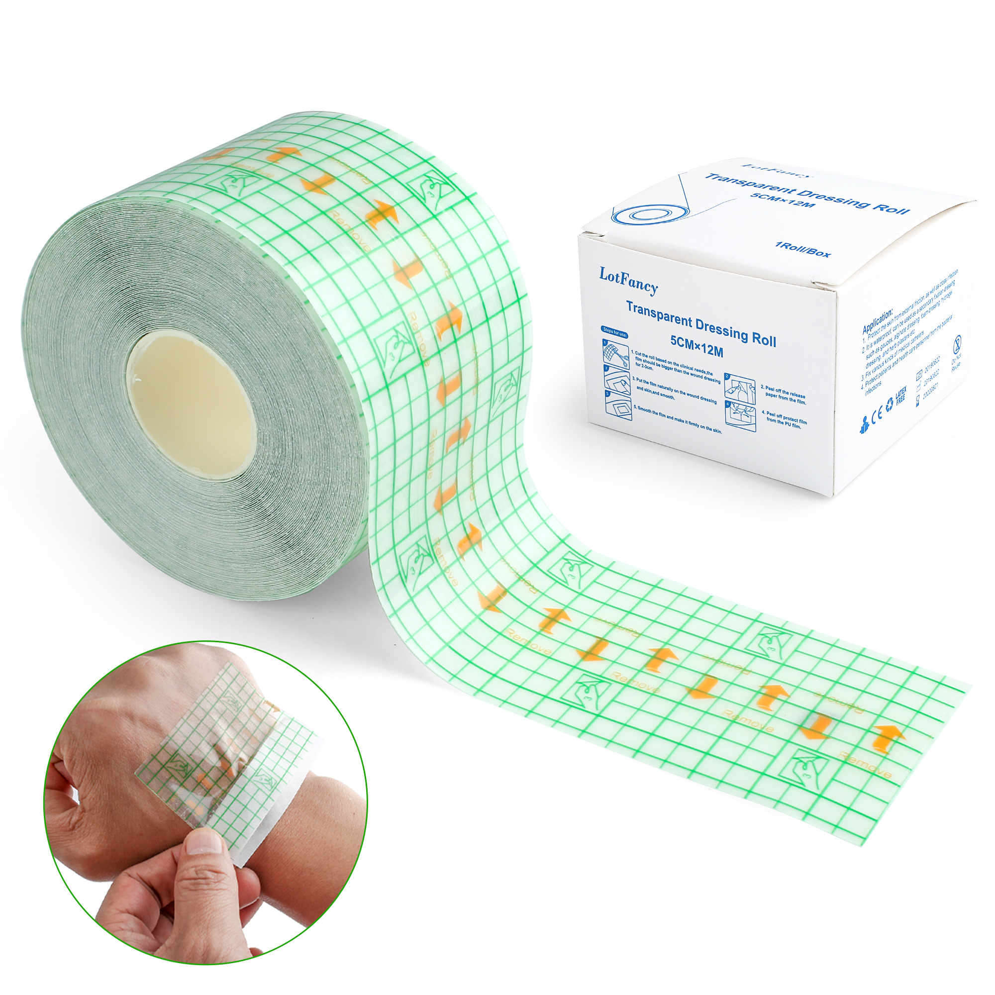 Detail Transparent Bandage Nomer 7