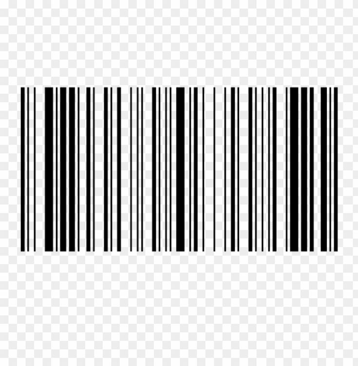 Detail Transparent Bar Code Nomer 23