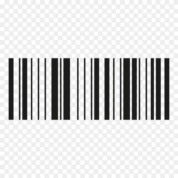 Detail Transparent Bar Code Nomer 34