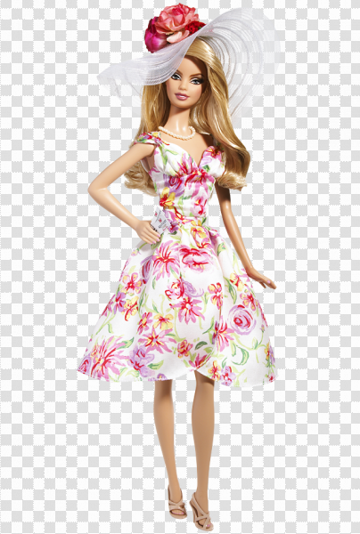 Detail Transparent Barbie Doll Nomer 18
