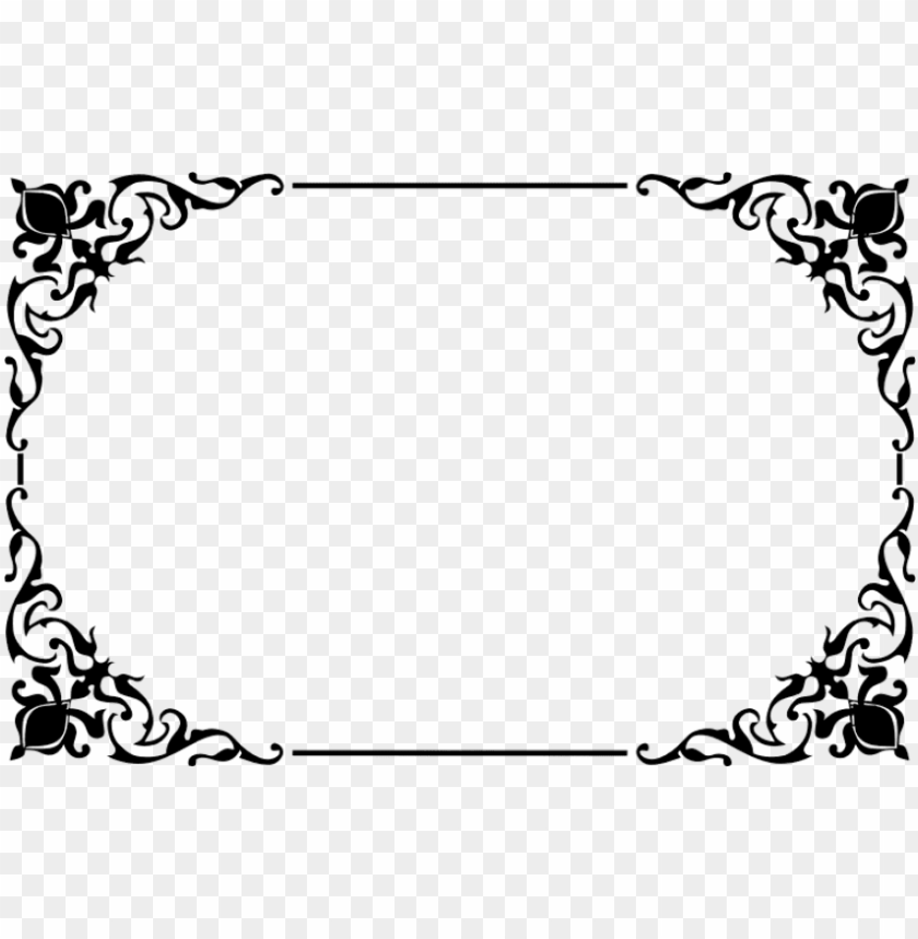 Detail Transparent Border Nomer 30