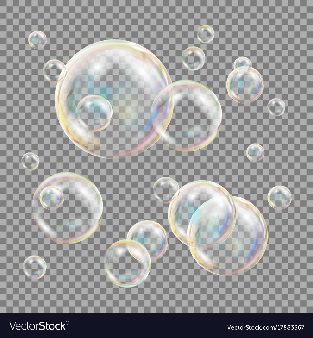 Detail Transparent Bubbles Nomer 2