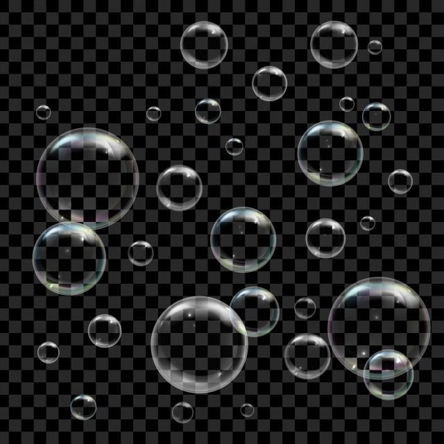 Detail Transparent Bubbles Nomer 41