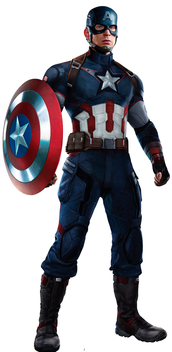 Detail Transparent Captain America Nomer 4