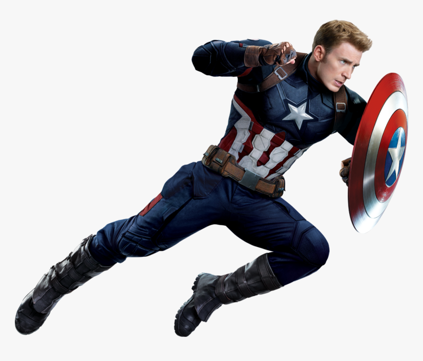 Detail Transparent Captain America Nomer 28