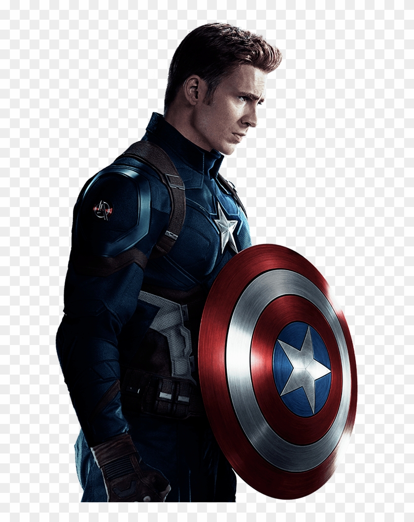 Detail Transparent Captain America Nomer 38