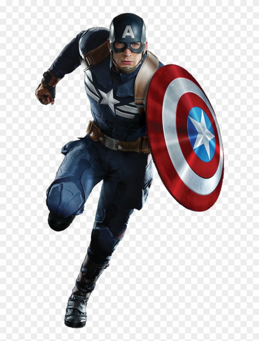 Detail Transparent Captain America Nomer 5