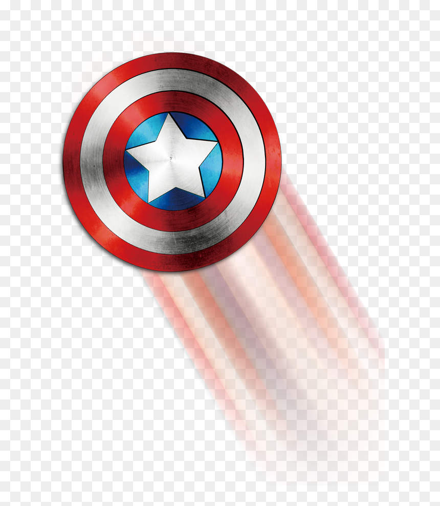 Detail Transparent Captain America Shield Nomer 30