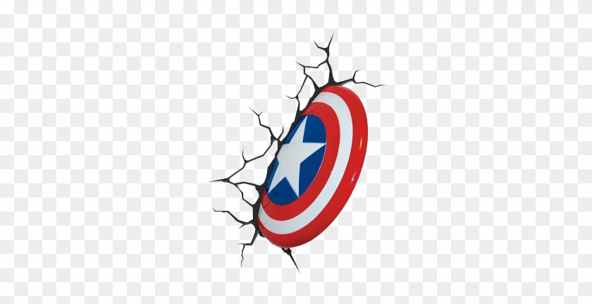 Detail Transparent Captain America Shield Nomer 40