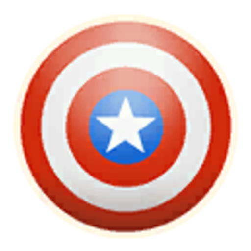 Detail Transparent Captain America Shield Nomer 51