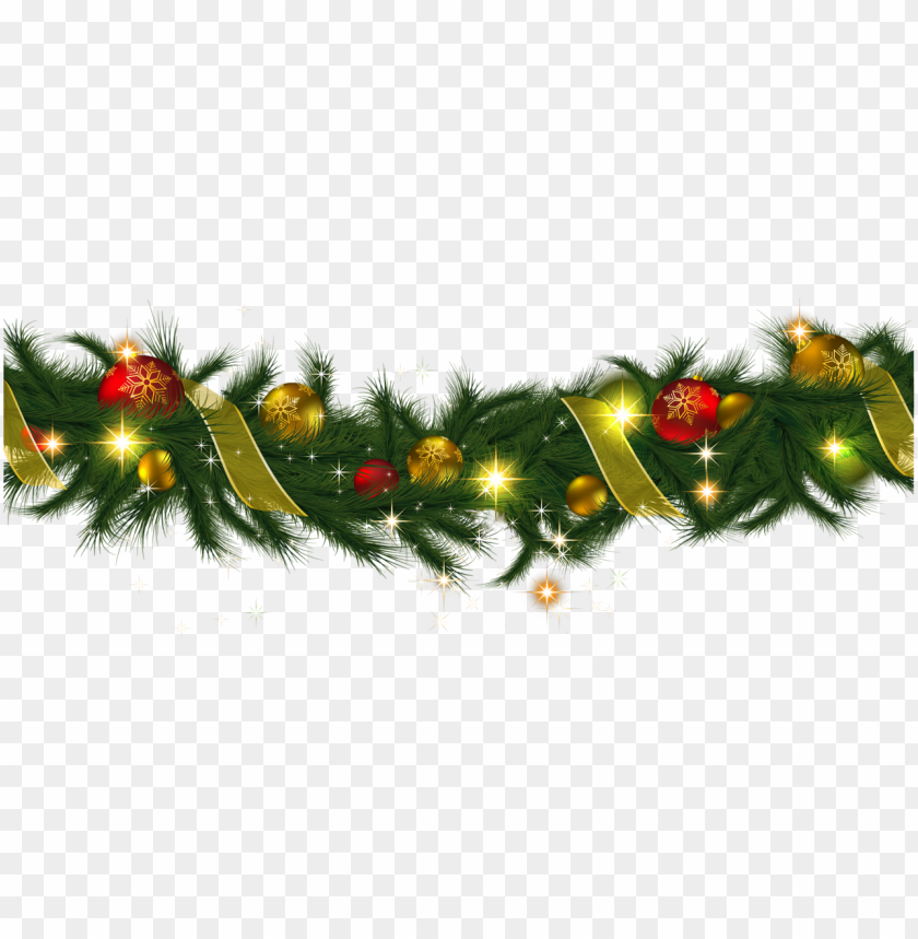 Transparent Christmas Garland - KibrisPDR