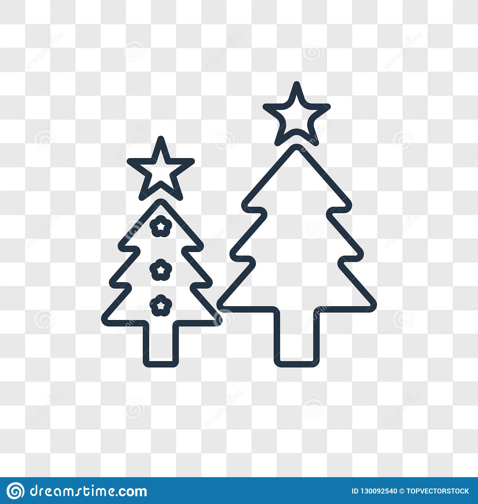 Detail Transparent Christmas Tree Nomer 18