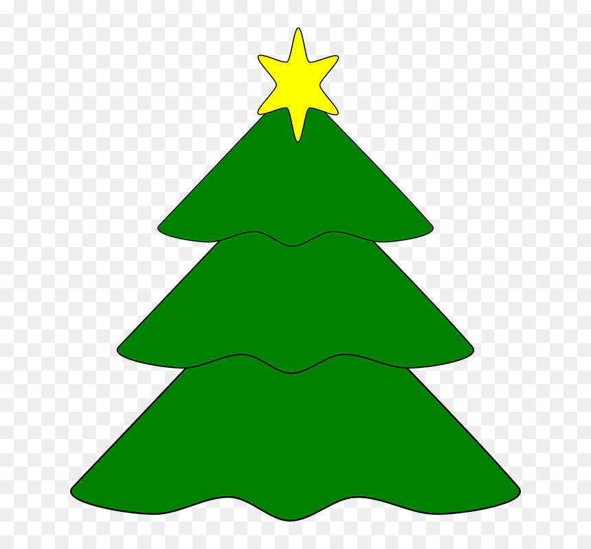 Detail Transparent Christmas Tree Clipart Nomer 40