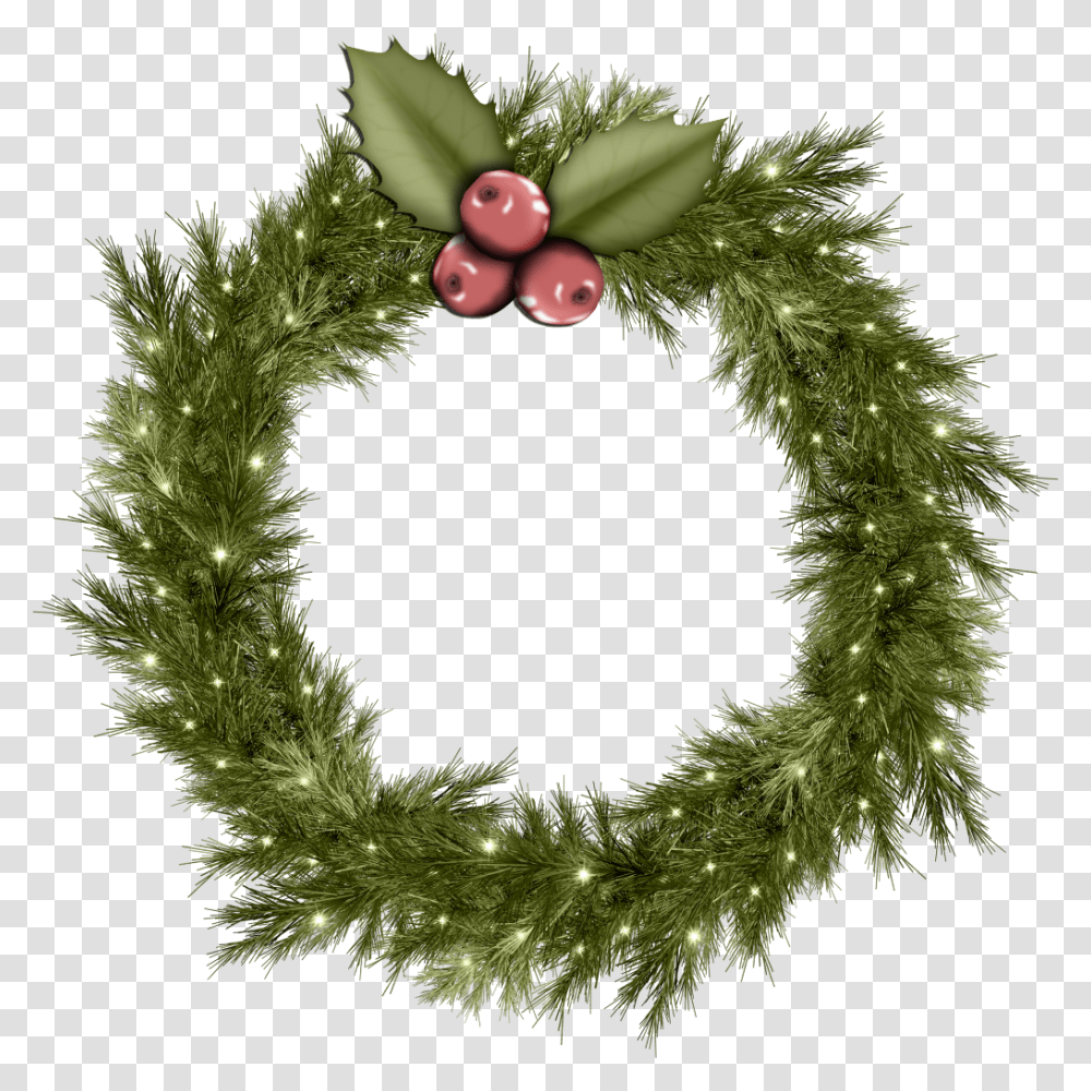 Detail Transparent Christmas Wreath Nomer 21