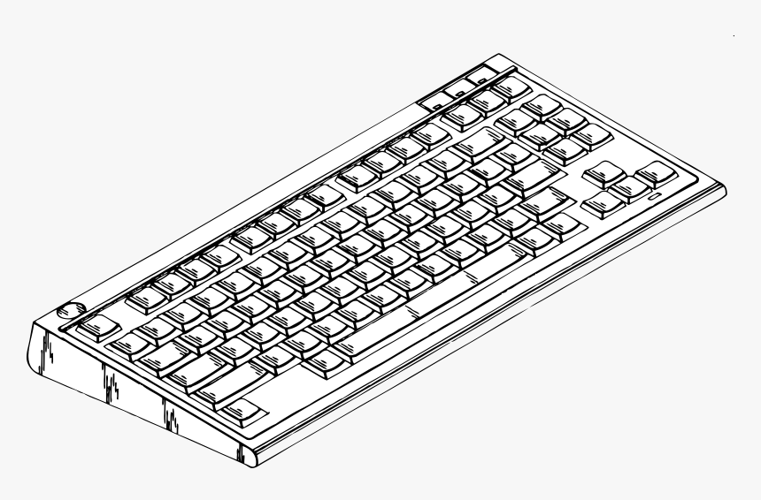 Detail Transparent Computer Keyboard Nomer 49