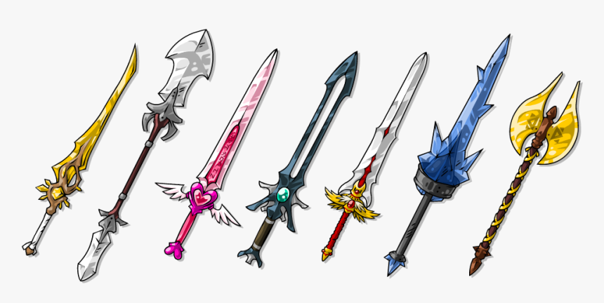 Detail Transparent Cool Swords Nomer 38