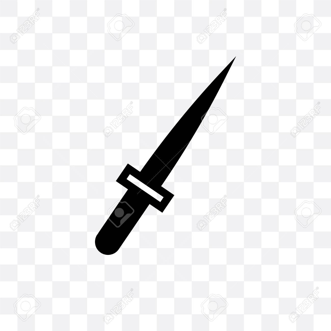 Detail Transparent Dagger Nomer 24