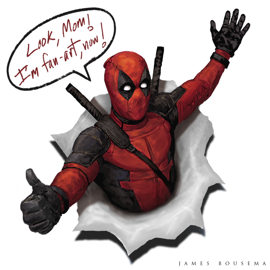 Detail Transparent Deadpool Nomer 18