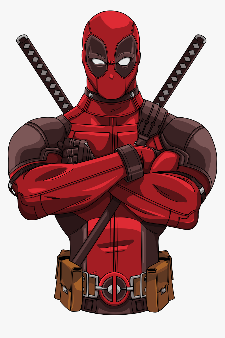 Detail Transparent Deadpool Nomer 34