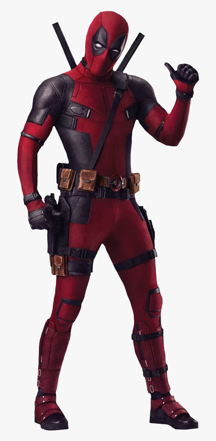 Detail Transparent Deadpool Nomer 10