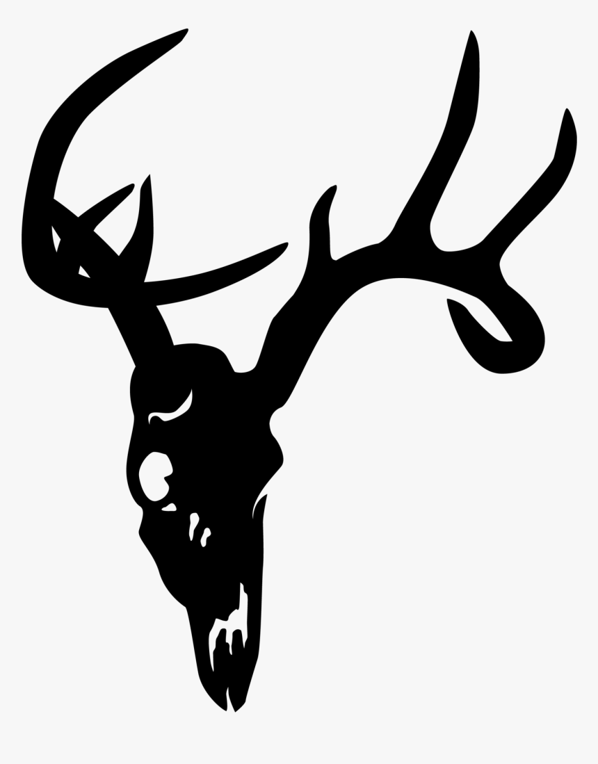 Detail Transparent Deer Skull Clipart Nomer 13