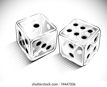 Detail Transparent Dice Image Nomer 28