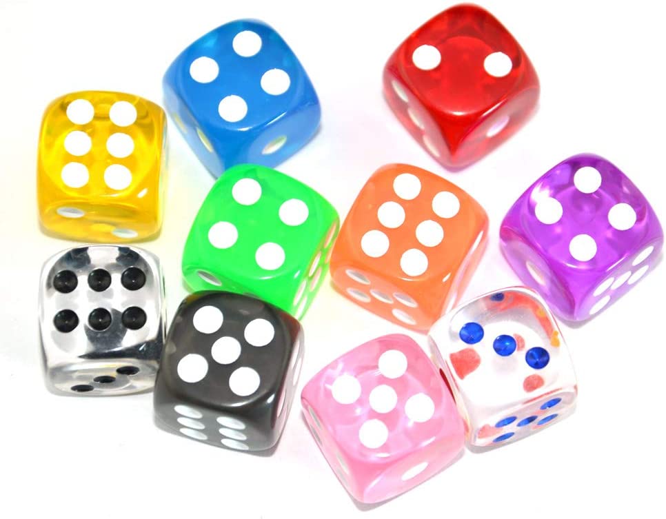 Detail Transparent Dice Image Nomer 32