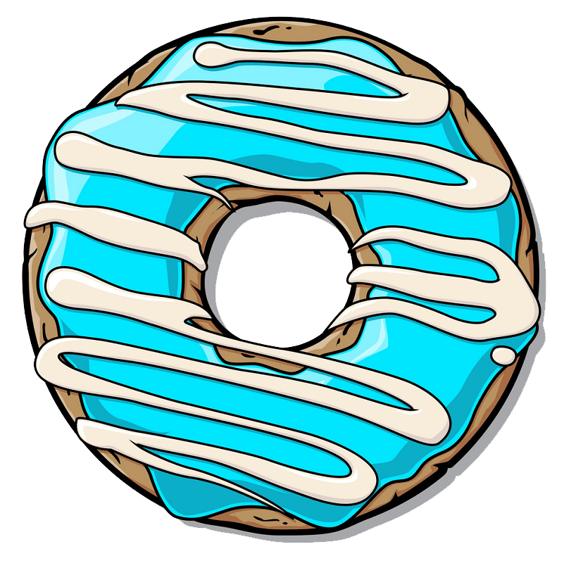 Detail Transparent Donut Clipart Nomer 24