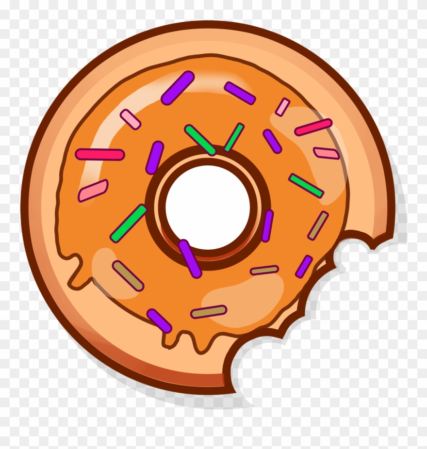 Detail Transparent Donut Clipart Nomer 45