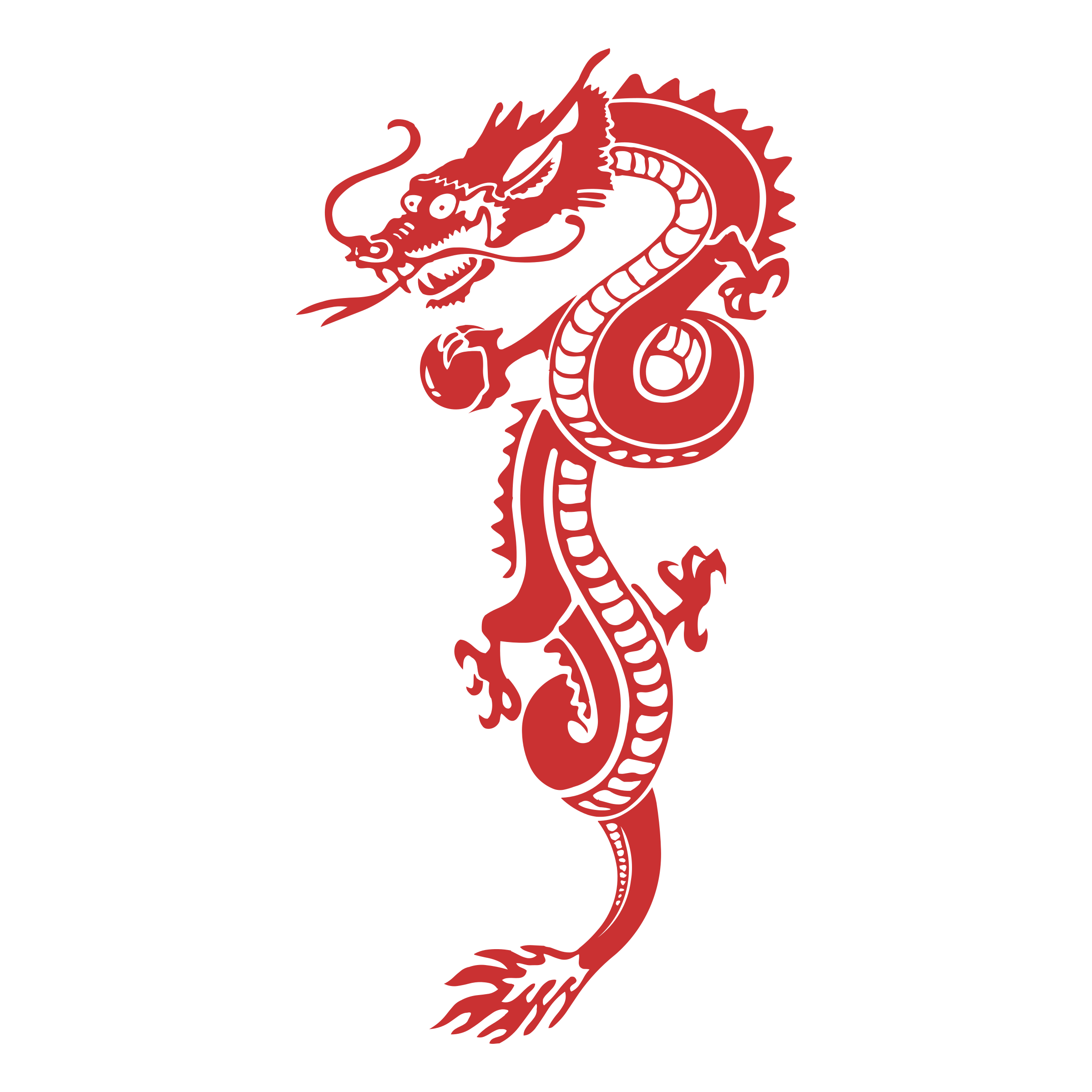 Detail Transparent Dragon Logo Nomer 16