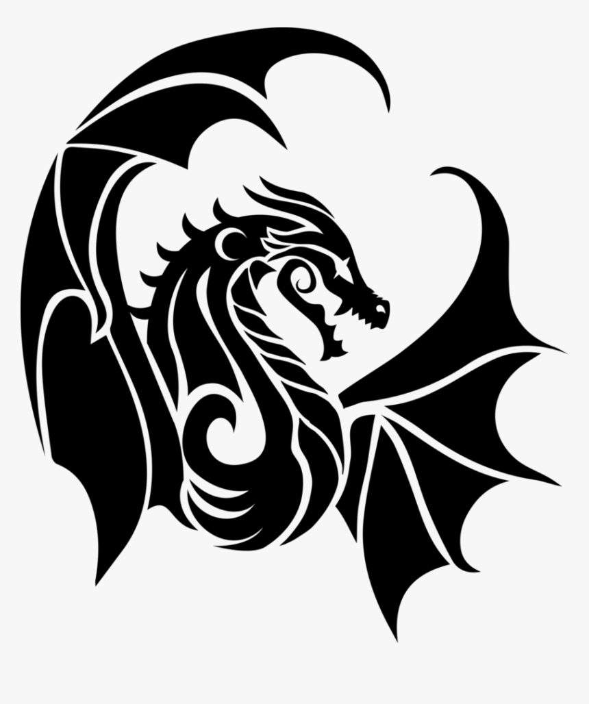 Detail Transparent Dragon Logo Nomer 5