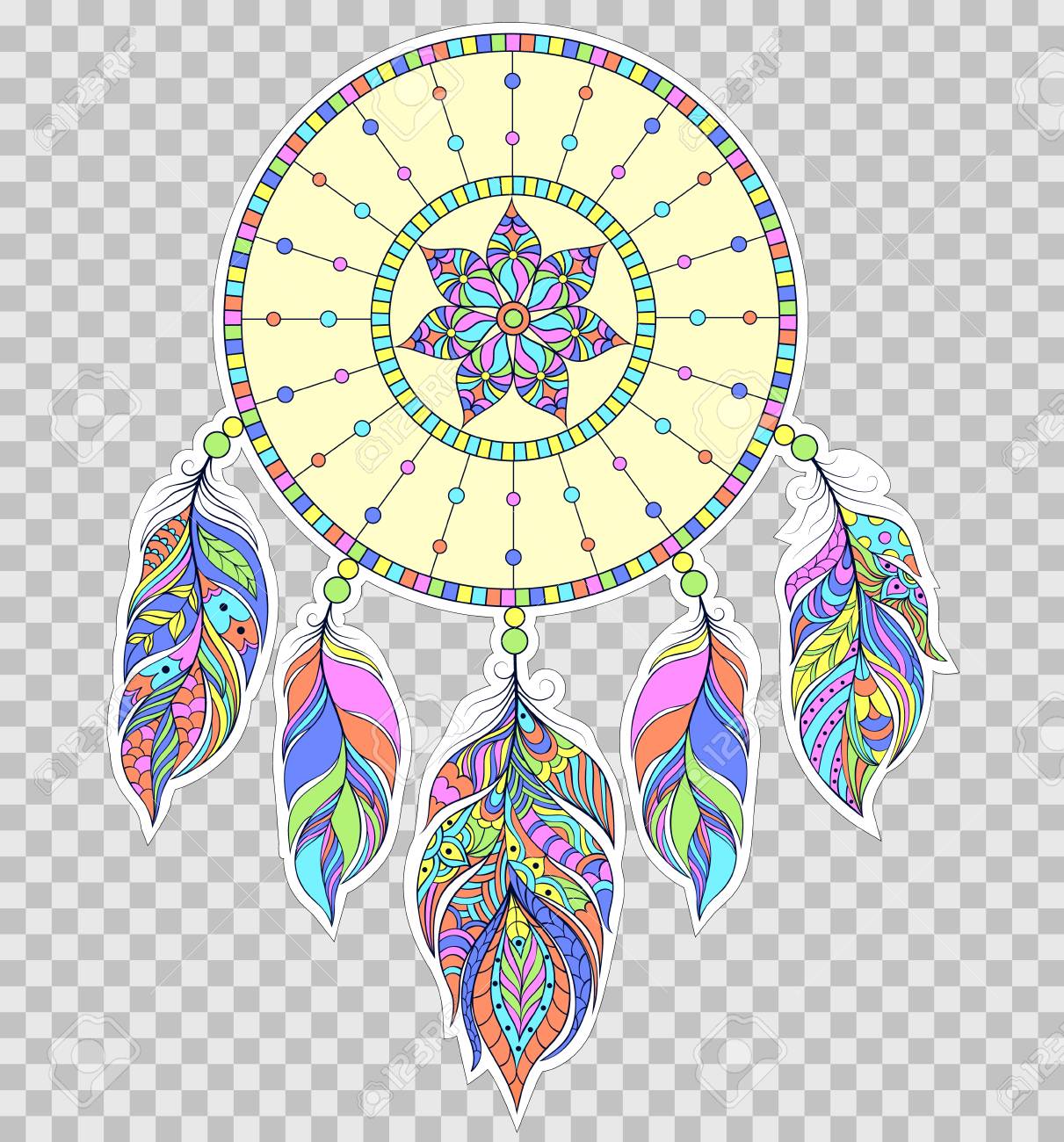 Detail Transparent Dream Catcher Nomer 15