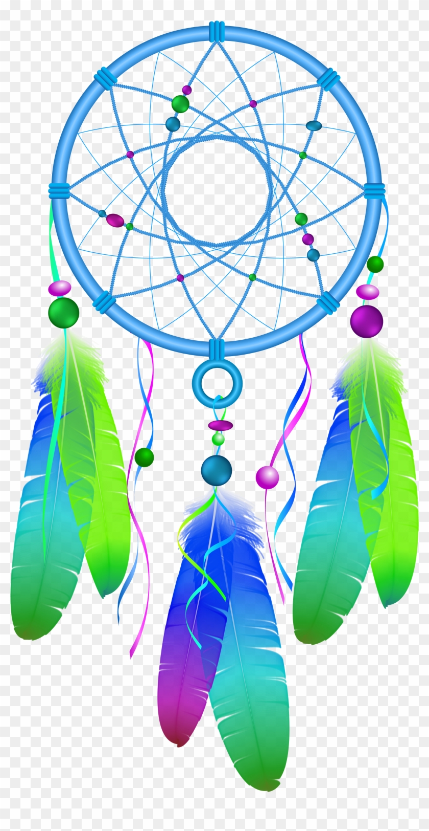 Detail Transparent Dream Catcher Nomer 35