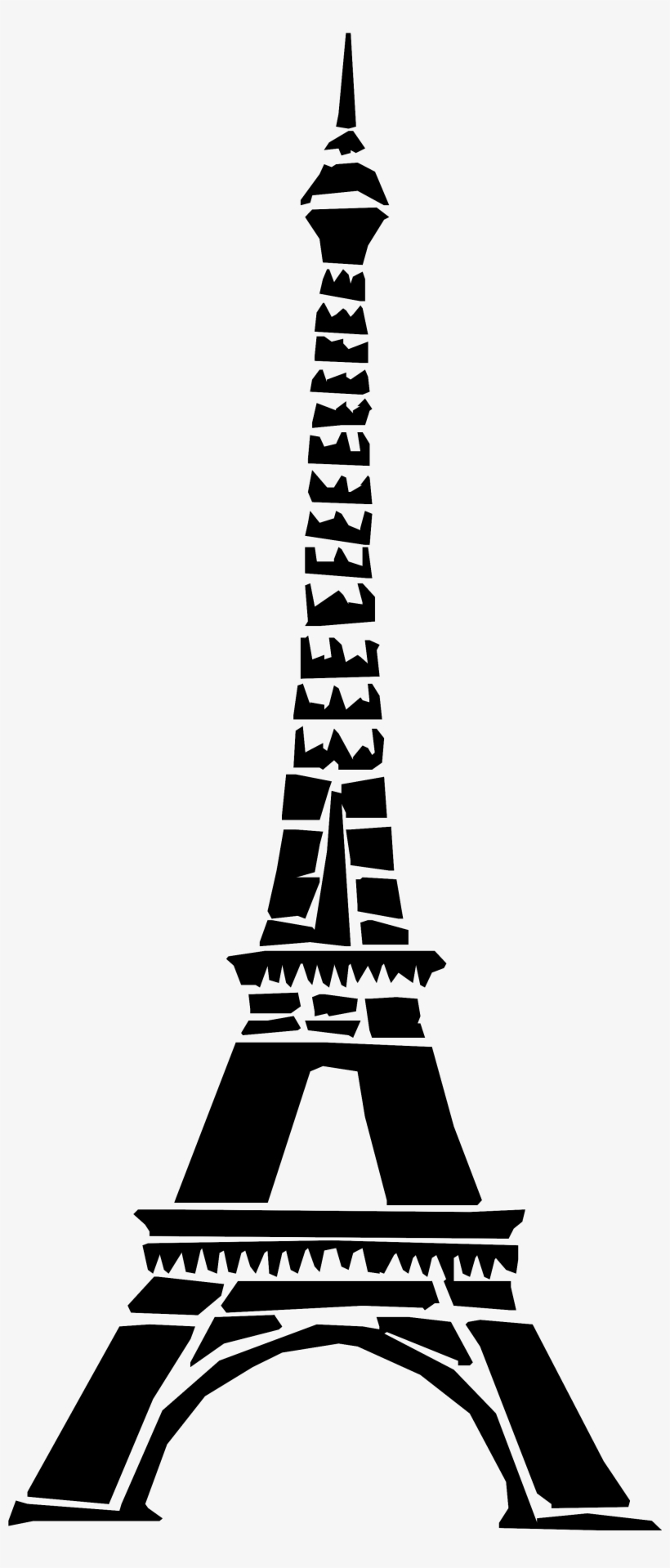Detail Transparent Eiffel Tower Nomer 17