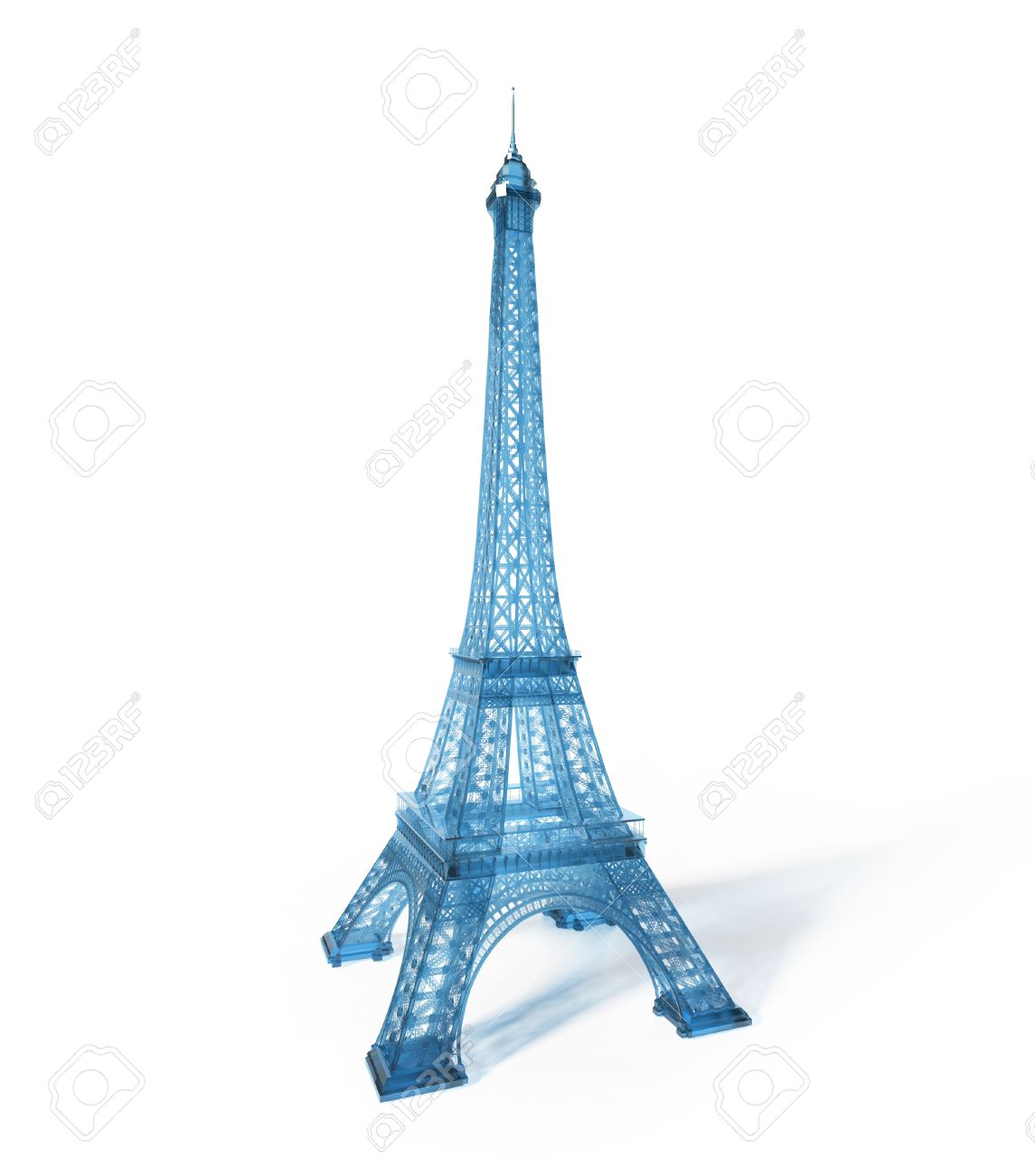 Detail Transparent Eiffel Tower Nomer 24