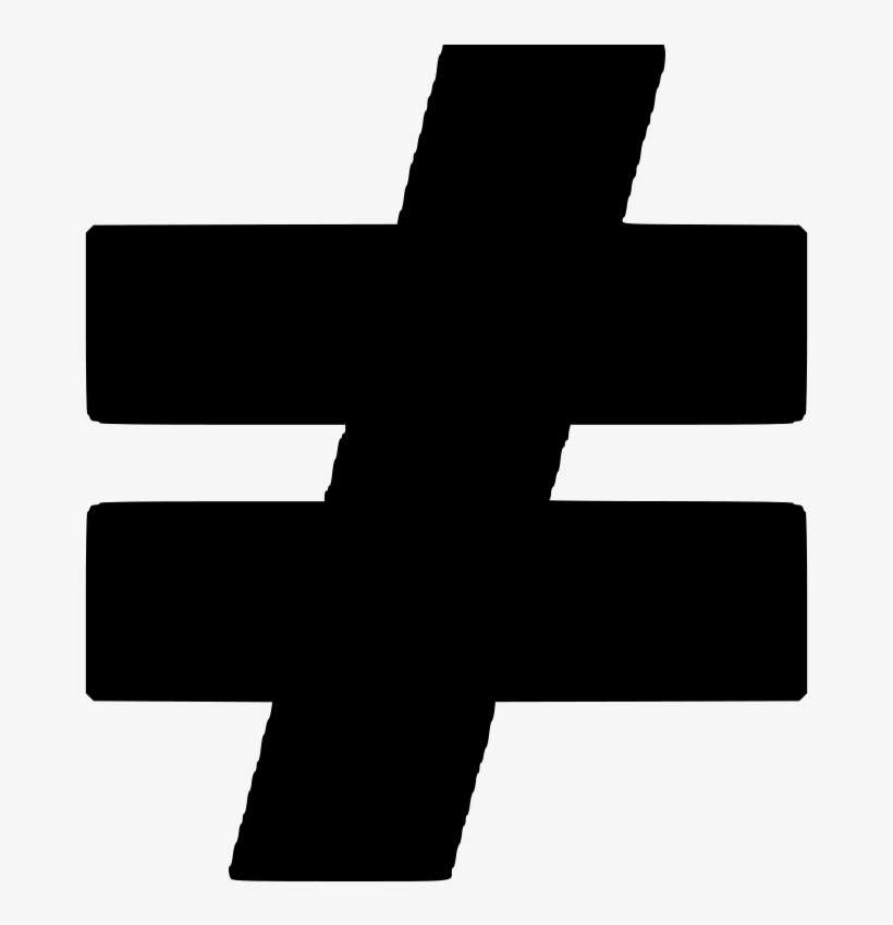 Detail Transparent Equal Sign Nomer 38