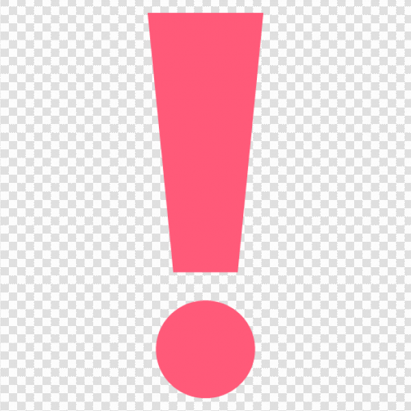 Detail Transparent Exclamation Mark Nomer 11