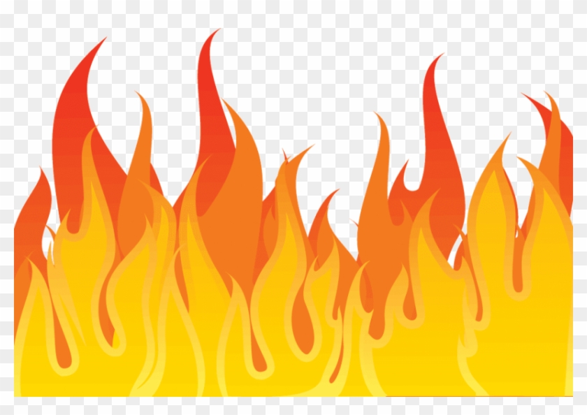 Detail Transparent Fire Clipart Nomer 13