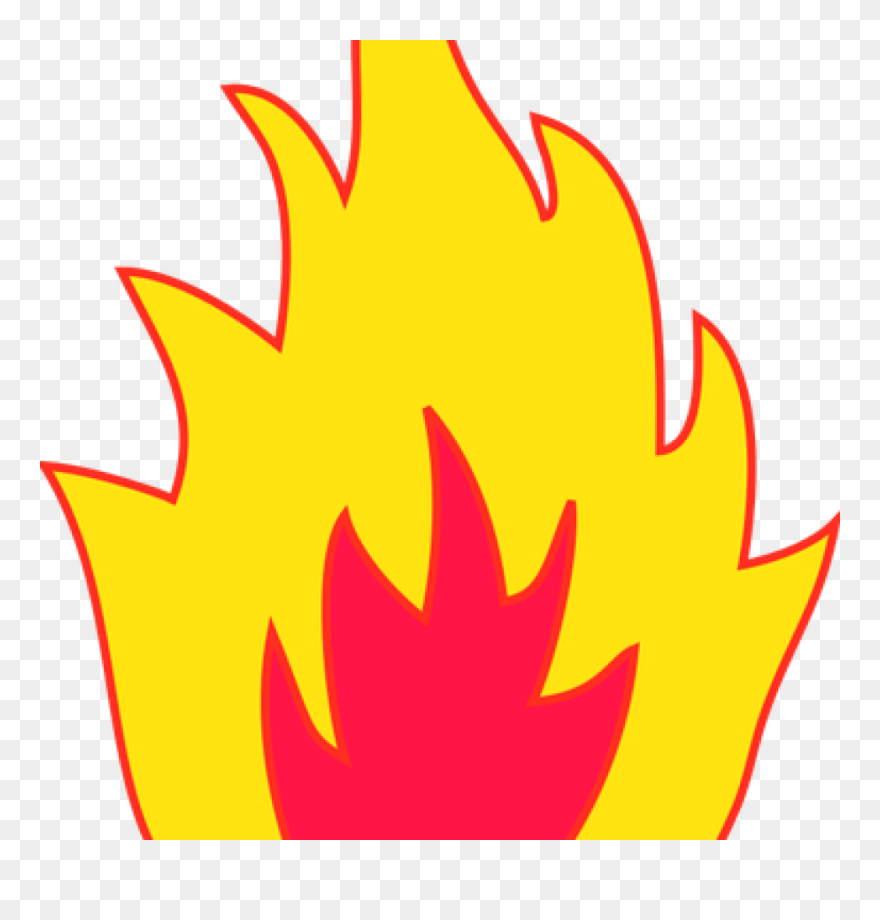 Detail Transparent Fire Clipart Nomer 24