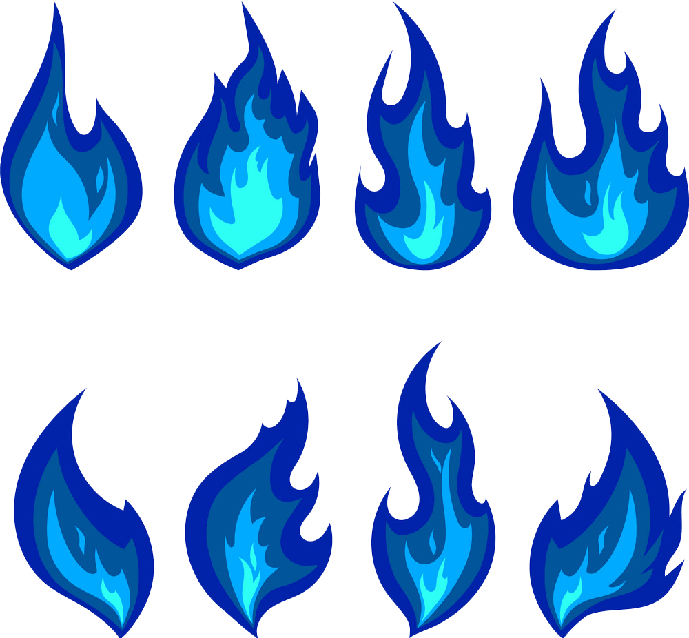 Detail Transparent Fire Clipart Nomer 42