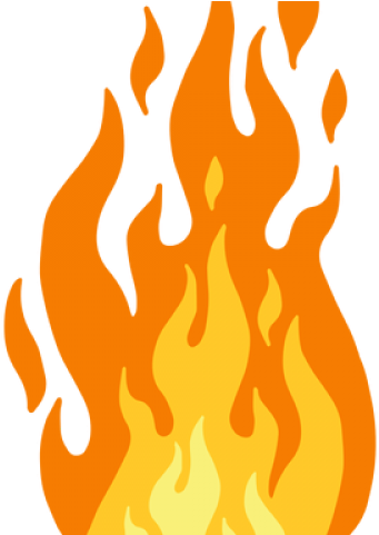 Detail Transparent Fire Clipart Nomer 45