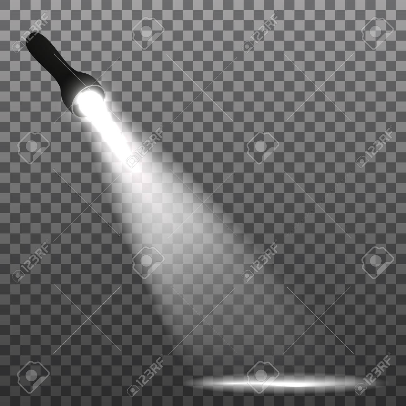 Detail Transparent Flashlight Nomer 43