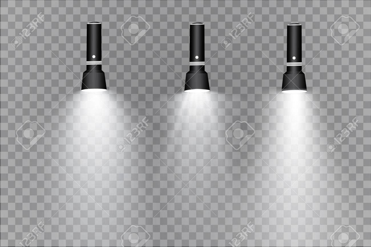 Detail Transparent Flashlight Nomer 48