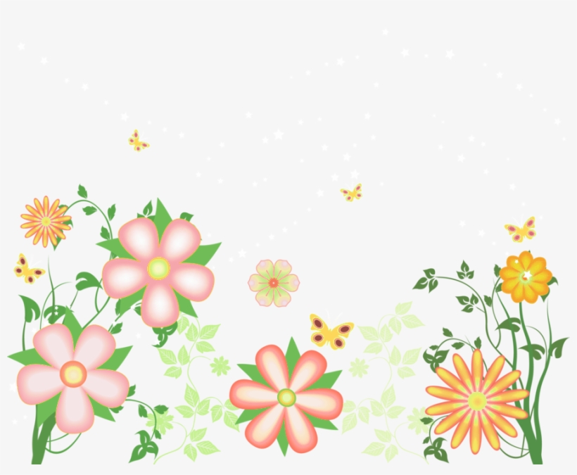 Detail Transparent Floral Clipart Nomer 20