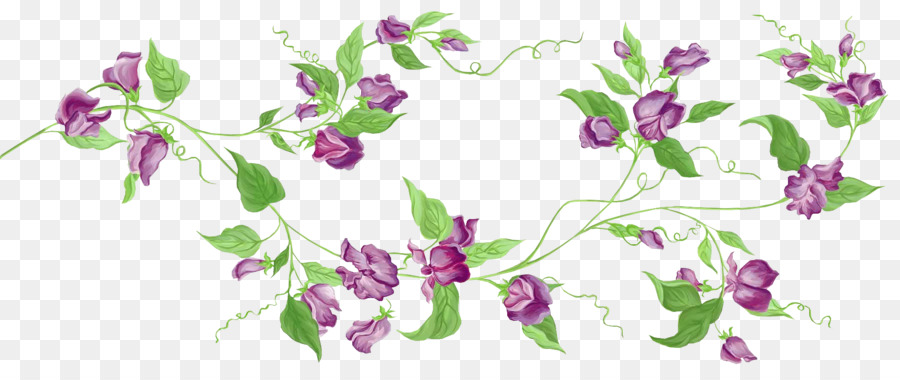 Detail Transparent Floral Clipart Nomer 28