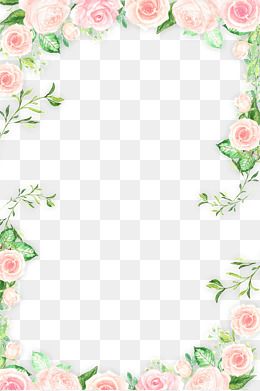 Detail Transparent Flower Border Png Nomer 38