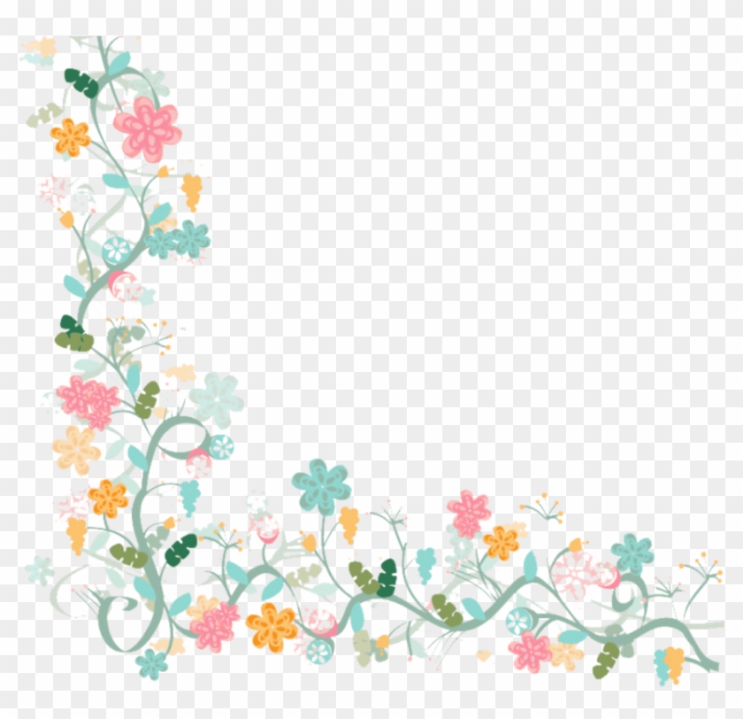 Detail Transparent Flower Border Png Nomer 54